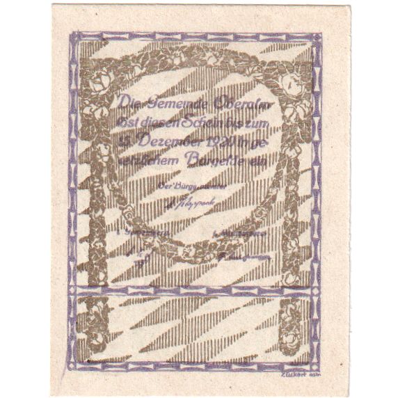 Áustria, Oberalm Sbg. Gemeinde, 20 Heller, 1920-12-15, UNC(60-62)
