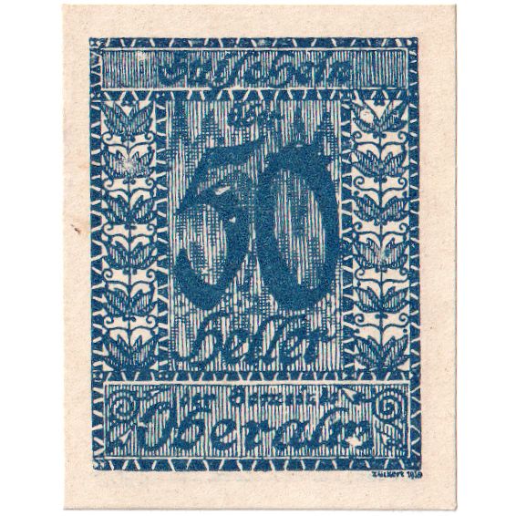 Áustria, Oberalm Sbg. Gemeinde, 50 Heller, 1920-12-15, UNC(60-62)