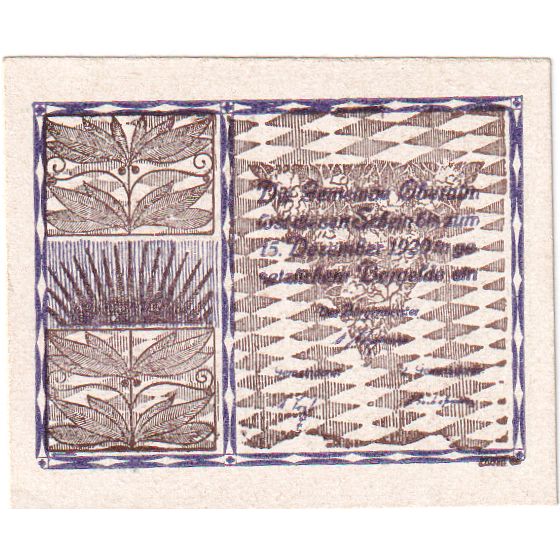 Áustria, Oberalm Sbg. Gemeinde, 99 Heller, 1920-12-15, UNC(60-62)