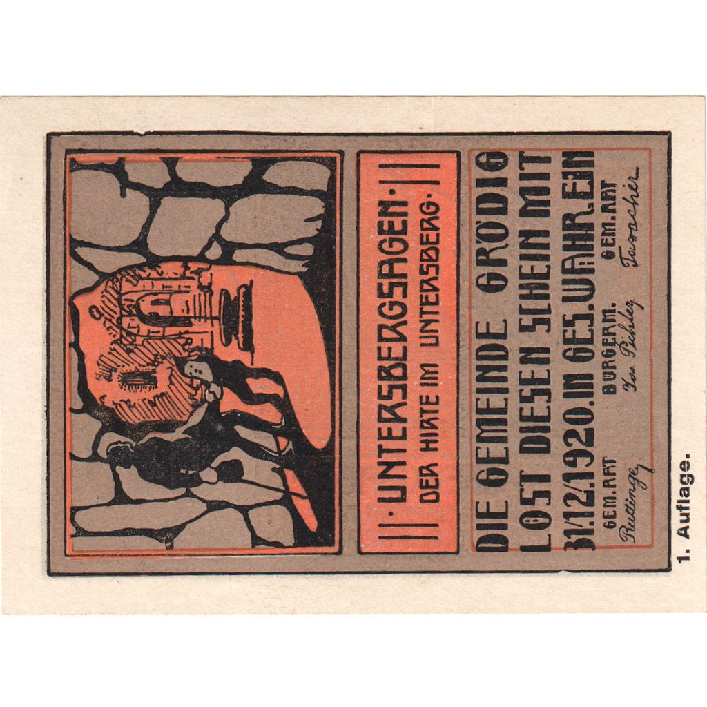 Áustria, Grödig sbg. Gemeinde, 10 Heller, 1920-12-31, UNC(63)