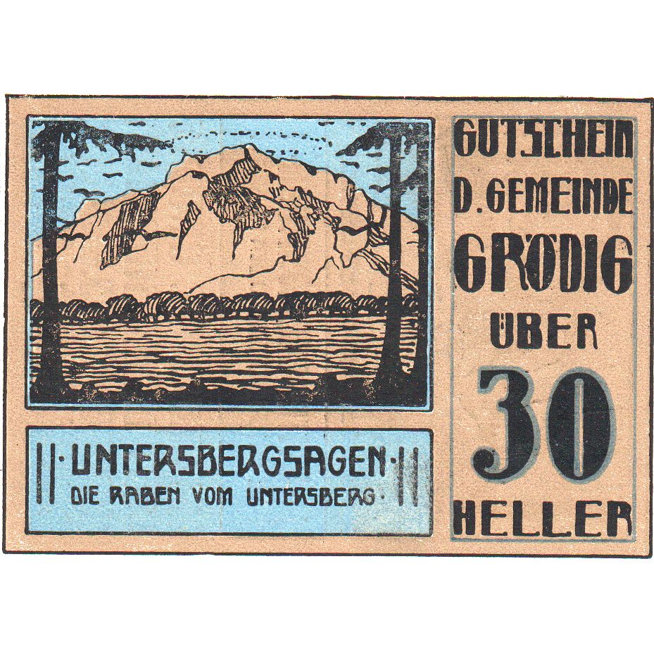 Austria, Grödig sbg. Gemeinde, 30 Heller, 1920-12-31, UNC(63)