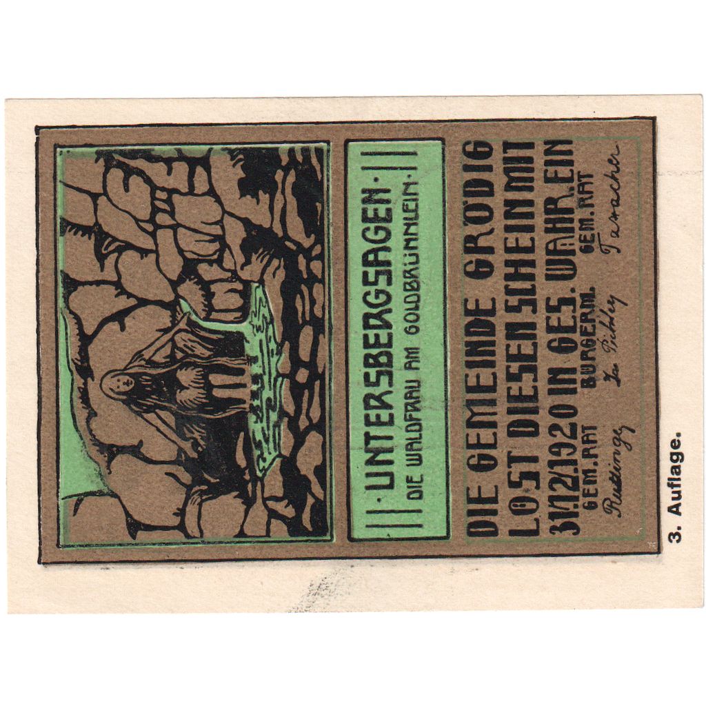 Austria, Grödig sbg. Gemeinde, 40 Heller, 1920-12-31, UNC(63)