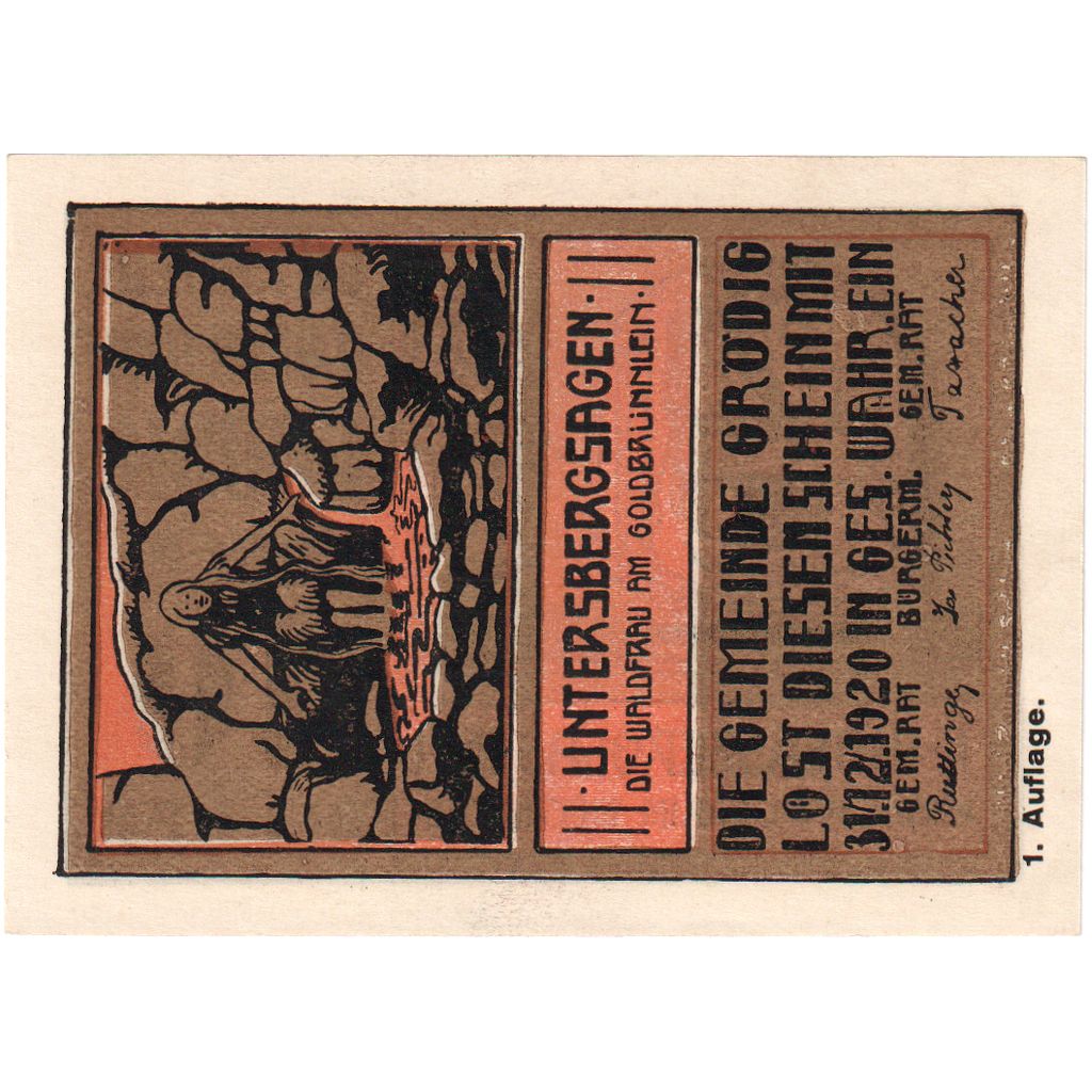 Austria, Grödig sbg. Gemeinde, 40 Heller, 1920-12-31, UNC(63)