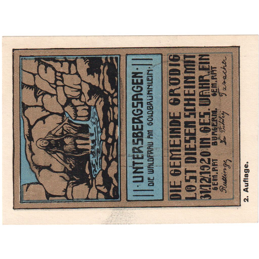 Austria, Grödig sbg. Gemeinde, 40 Heller, 1920-12-31, UNC(63)