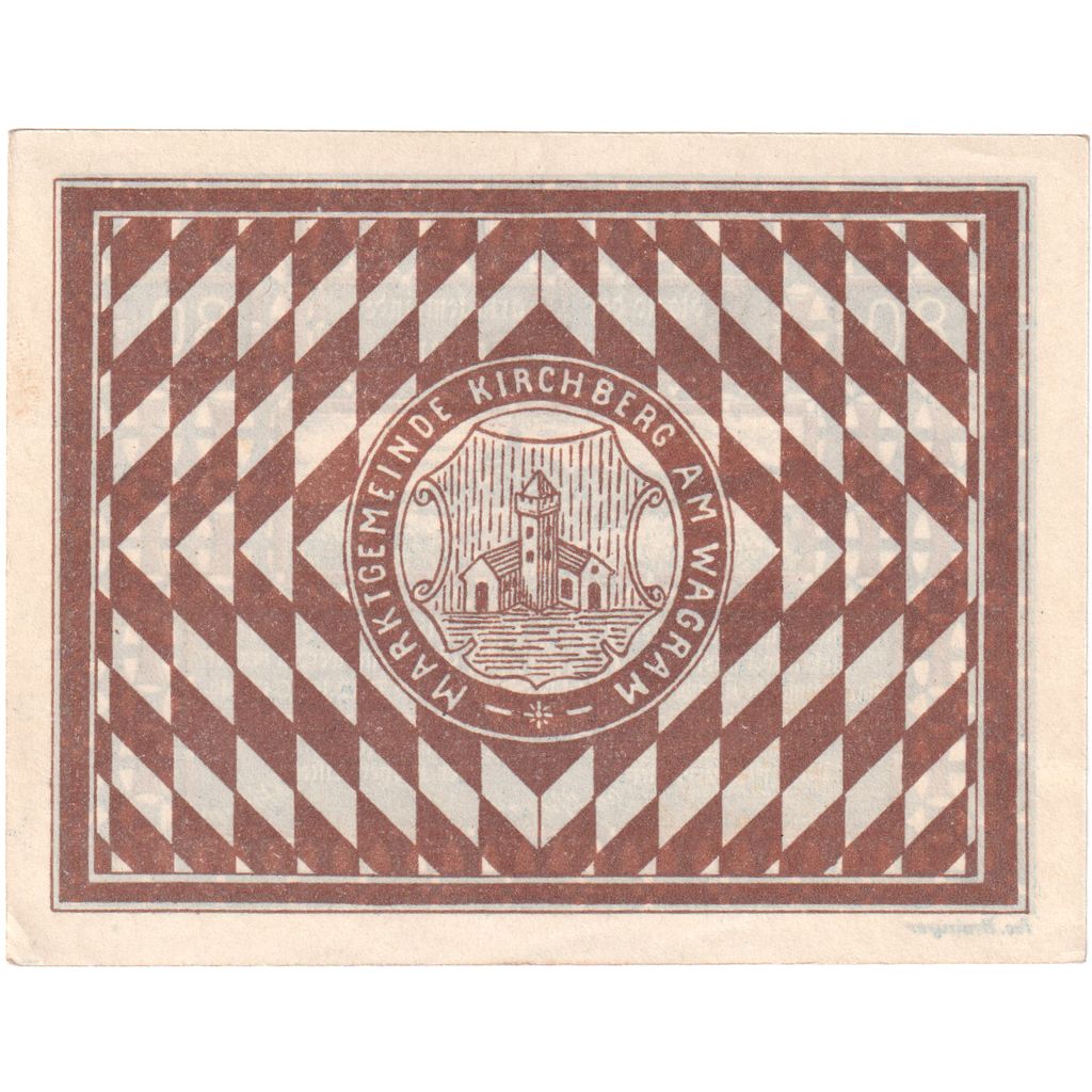 Austria, Kirchberg am Wagram N.Ö. Marktgemeinde, 80 Heller, 1920-12-31, UNC(63)