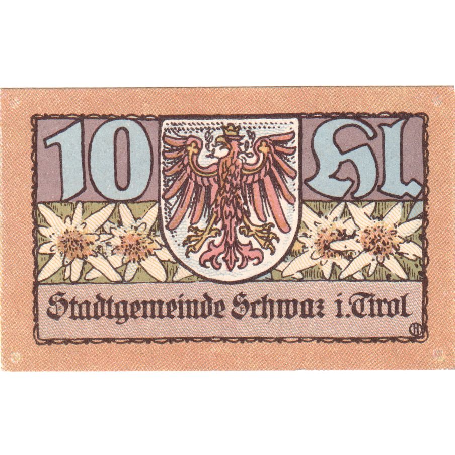 Austria, Innsbruck Tirol Prv. Notgeld Sammlerbund Innsbruck, 10 Heller
