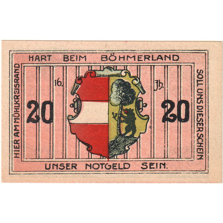 Österreich, Leopoldschlag O.Ö. Gemeinde, 20 Heller, 1920-12-31, UNZ-