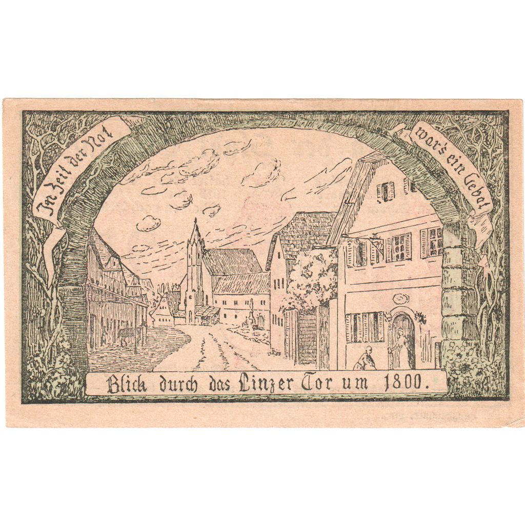 Österreich, Eferding O.Ö. Stadtgemeinde, 25 Heller, UNZ-