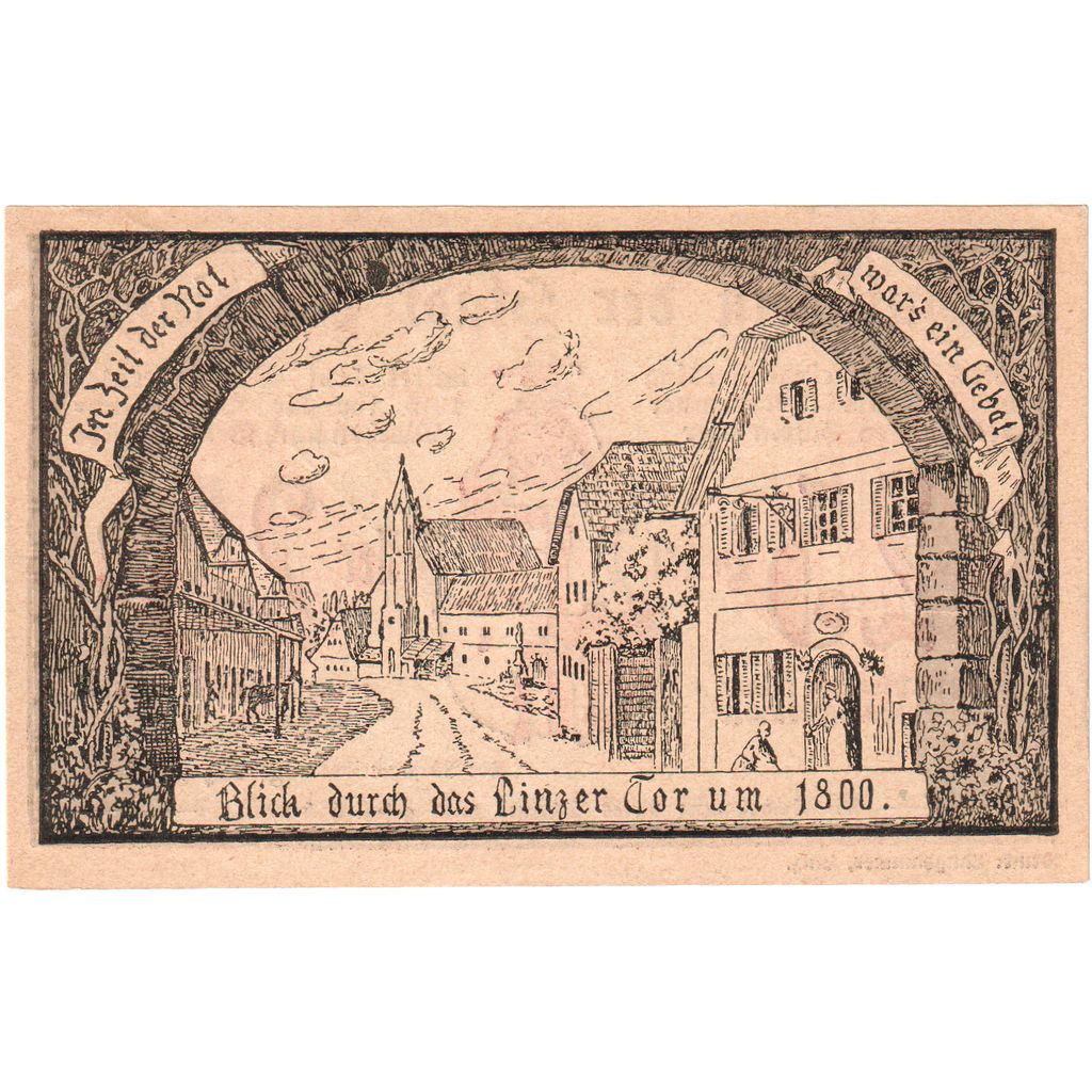 Österreich, Eferding O.Ö. Stadtgemeinde, 25 Heller, UNZ-