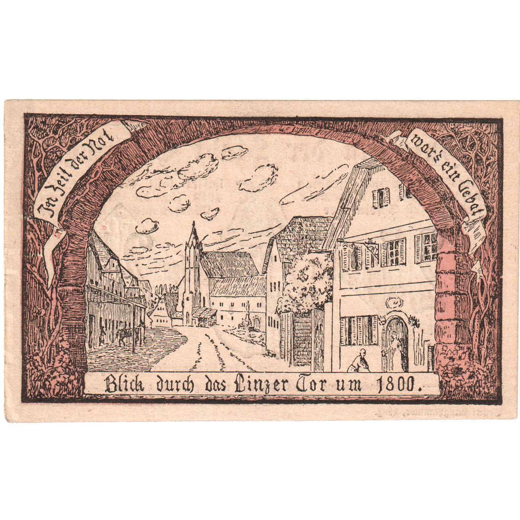 Österreich, Eferding O.Ö. Stadtgemeinde, 25 Heller, UNZ-
