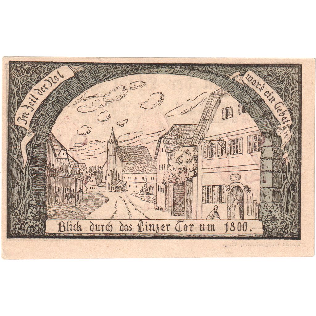 Österreich, Eferding O.Ö. Stadtgemeinde, 25 Heller, UNZ-