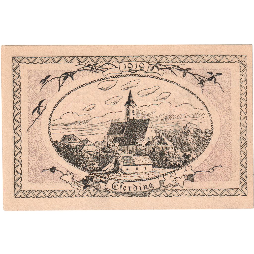 Österreich, Eferding O.Ö. Stadtgemeinde, 20 Heller, UNZ-