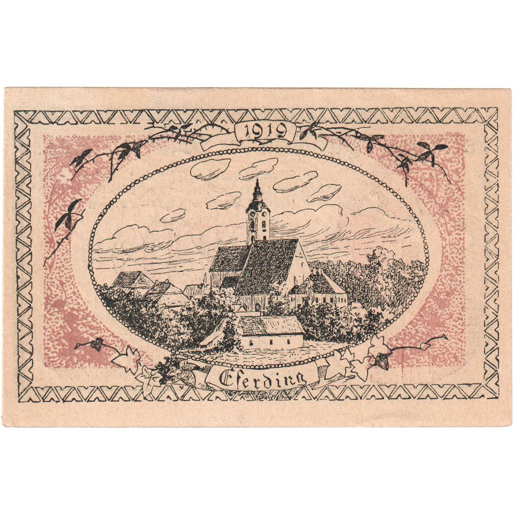 Österreich, Eferding O.Ö. Stadtgemeinde, 20 Heller, UNZ-