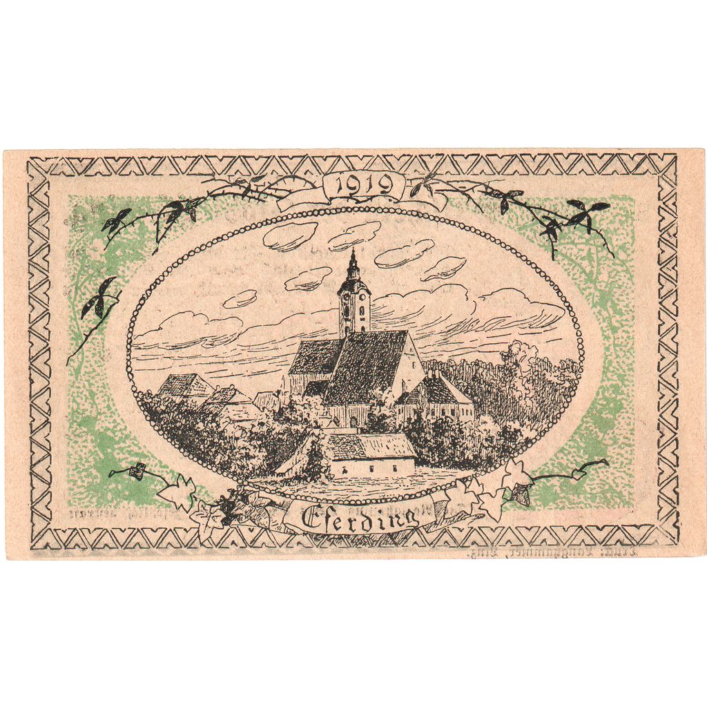 Austria, Eferding O.Ö. Stadtgemeinde, 20 Heller, UNC(63)