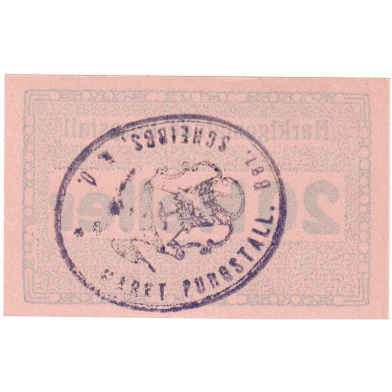 Austria, Purgstall N.Ö. Marktgemeinde, 20 Heller, SPL