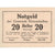 Österreich, Kleinmünchen O.Ö. Gemeinde, 20 Heller, 1920-12-31, UNZ-