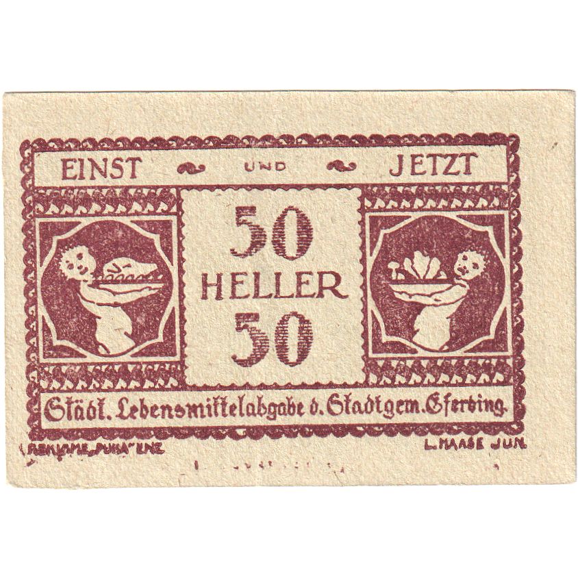Autriche, Jetzt, 50 Heller, 1920-06-01, SPL
