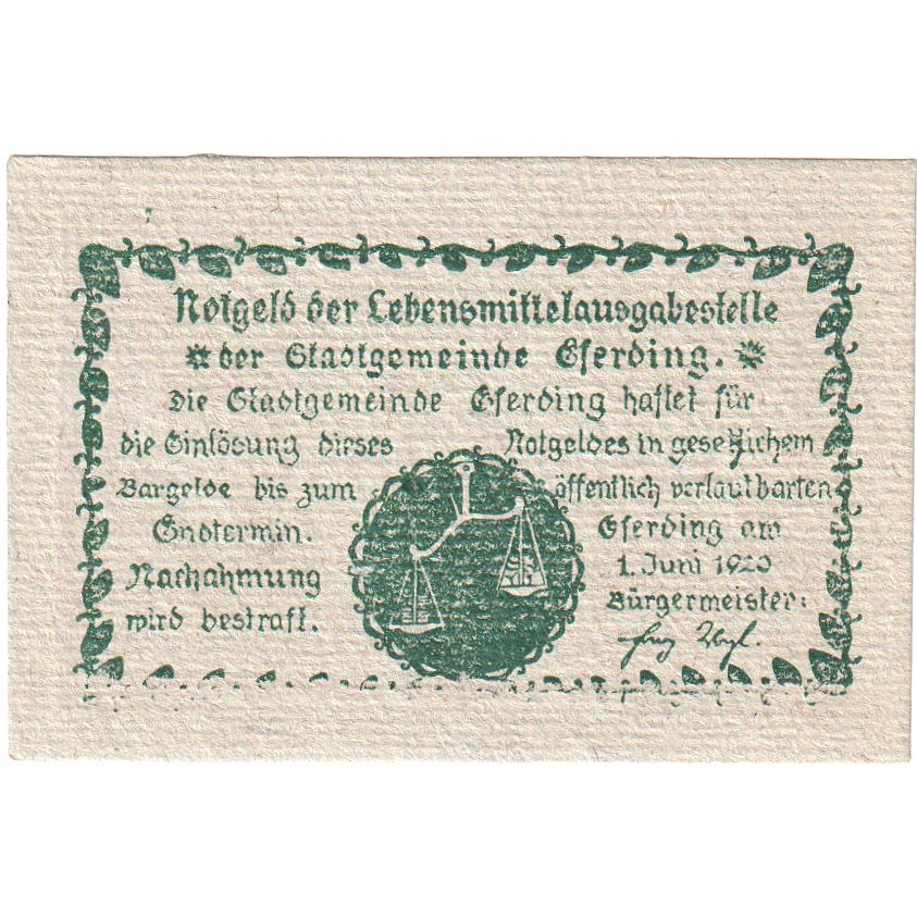 Autriche, Jetzt, 50 Heller, 1920-06-01, SPL