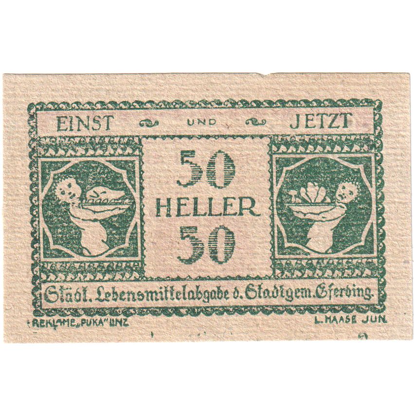 Autriche, Jetzt, 50 Heller, 1920-06-01, SPL