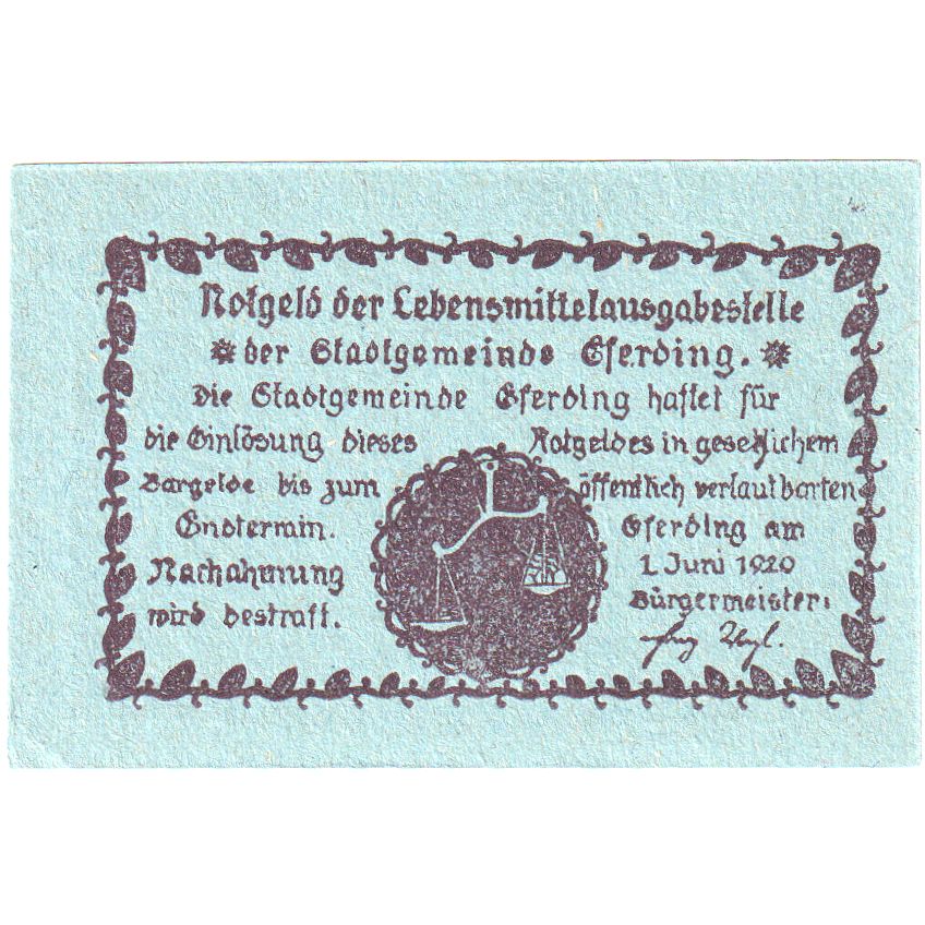 Autriche, Jetzt, 50 Heller, 1920-06-01, SPL