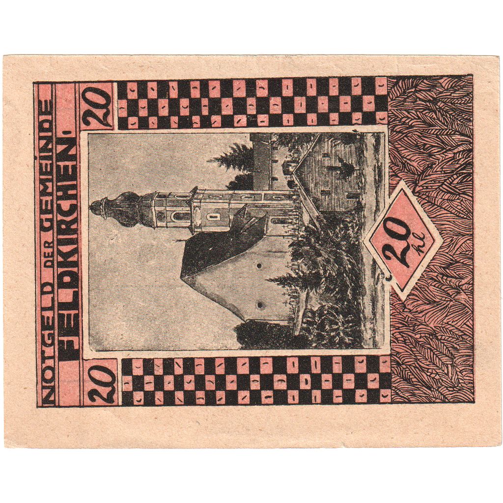 Österreich, Feldkirchen, 20 Heller, 1921-03-15, UNZ-