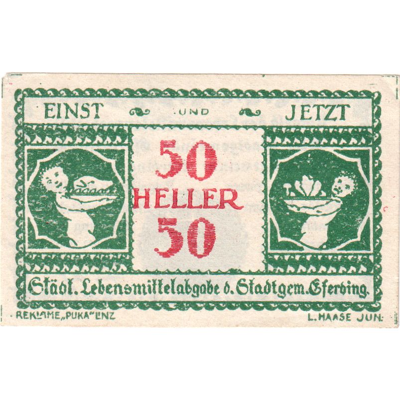 Autriche, Jetzt, 50 Heller, 1920-06-01, SPL