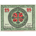 Alemania, Eutin Stadt, 25 Pfennig, SC