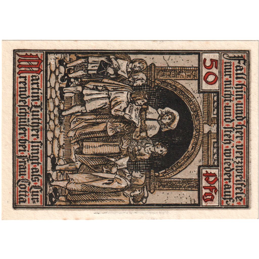 Niemcy, Eisenach, 50 Pfennig, 1921-05-31, UNC(63)
