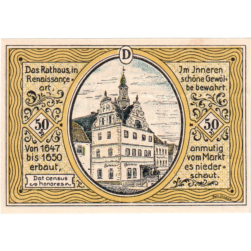 Alemania, Colditz Stadt, 50 Pfennig, 1921-09-01, SC
