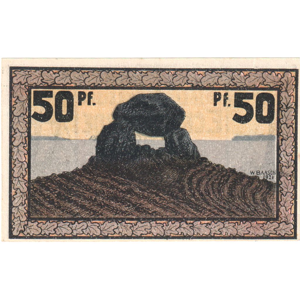 Alemania, Eckernförde, 50 Pfennig, SC