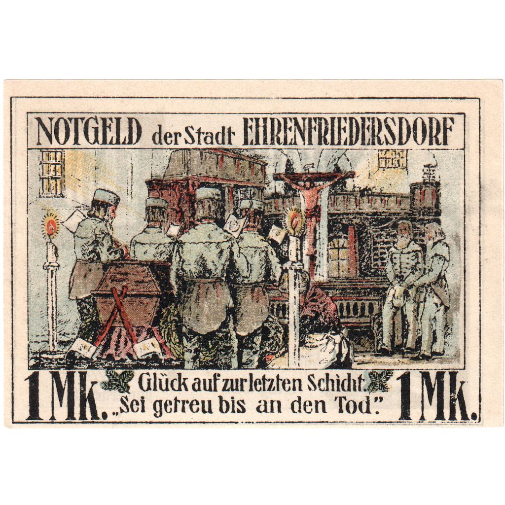 Alemania, Ehrenfriedersdorf, 1 Mark, SC