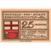 Alemania, Ehrenbreitstein Stadt, 25 Pfennig, 1921-08-03, EBC+