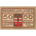Alemania, Ehrenbreitstein Stadt, 50 Pfennig, 1921-08-03, EBC+