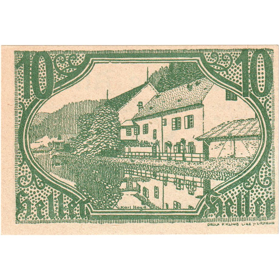 Austria, Altaist, 10 Heller, 1920-12-31, UNC(63)