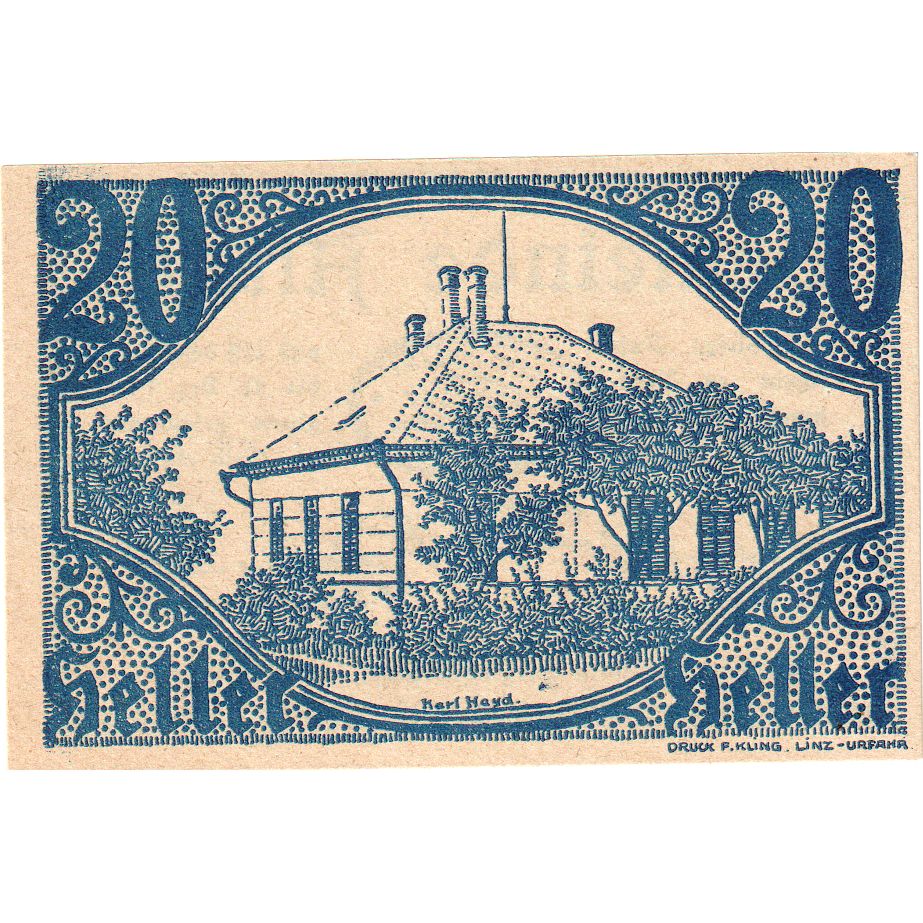 Austria, Altaist, 20 Heller, 1920-12-31, SC