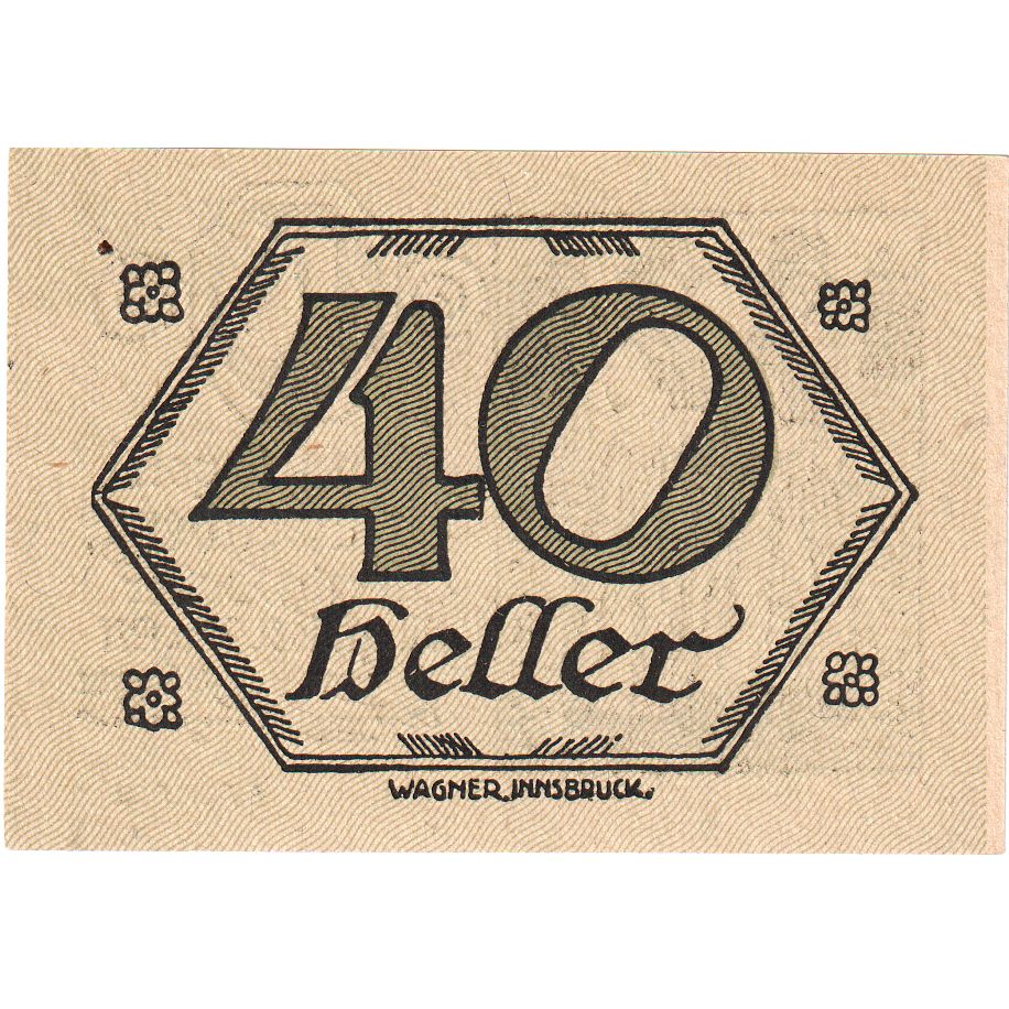 Österreich, Brandenberg, 40 Heller, 1920-12-31, UNZ-