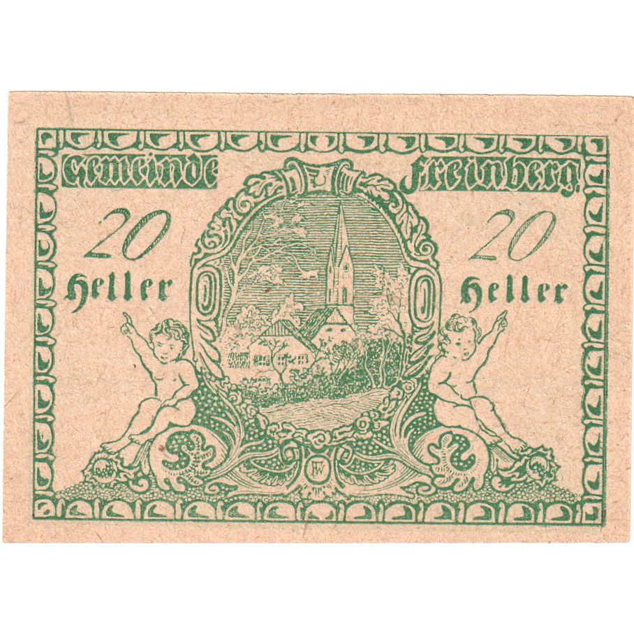 Oostenrijk, Freinberg, 20 Heller, 1920-12-31, SPL