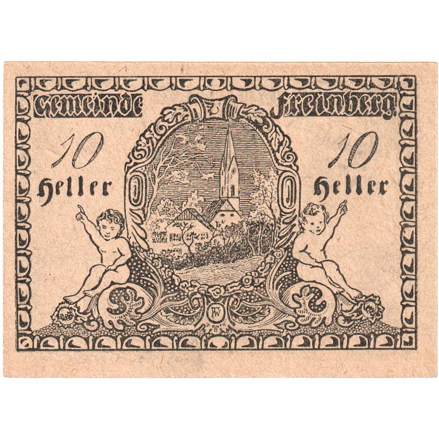 Áustria, Freinberg, 10 Heller, 1920-12-31, UNC(63)