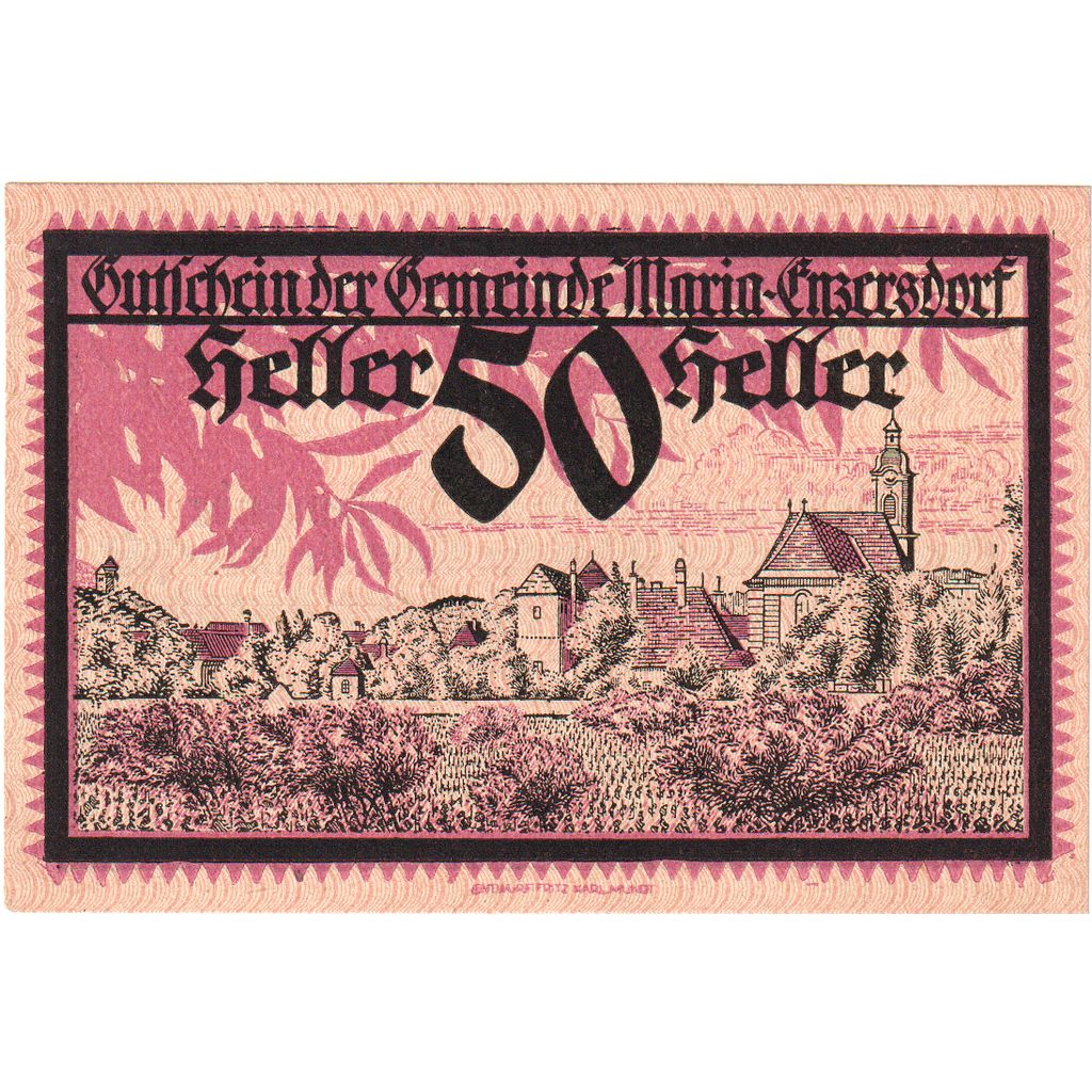 Österreich, Maria-Lazendorf, 50 Heller, 1920-06-30, UNZ-