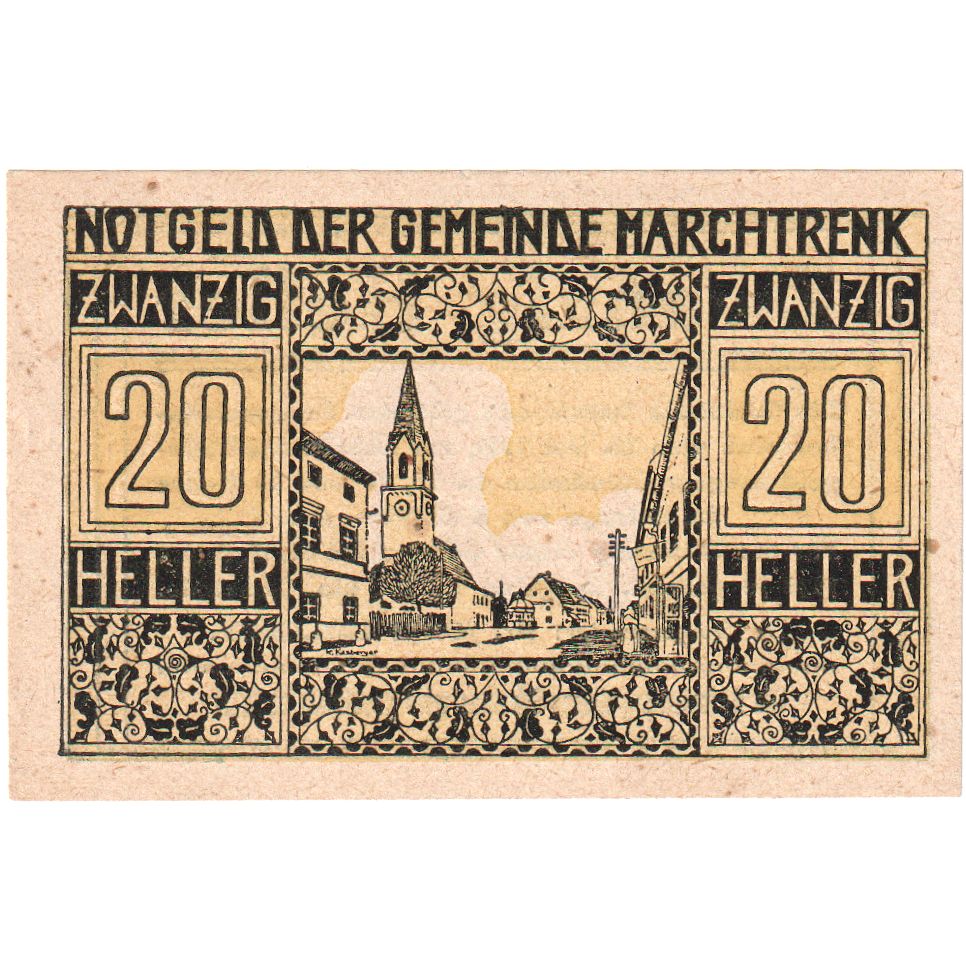 Autriche, marchtrenk, 20 Heller, 1920-12-31, SPL