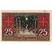 Alemania, Eppelborn Dirmingen Burgermeisterel, 25 Pfennig, 1921-02-15, EBC+
