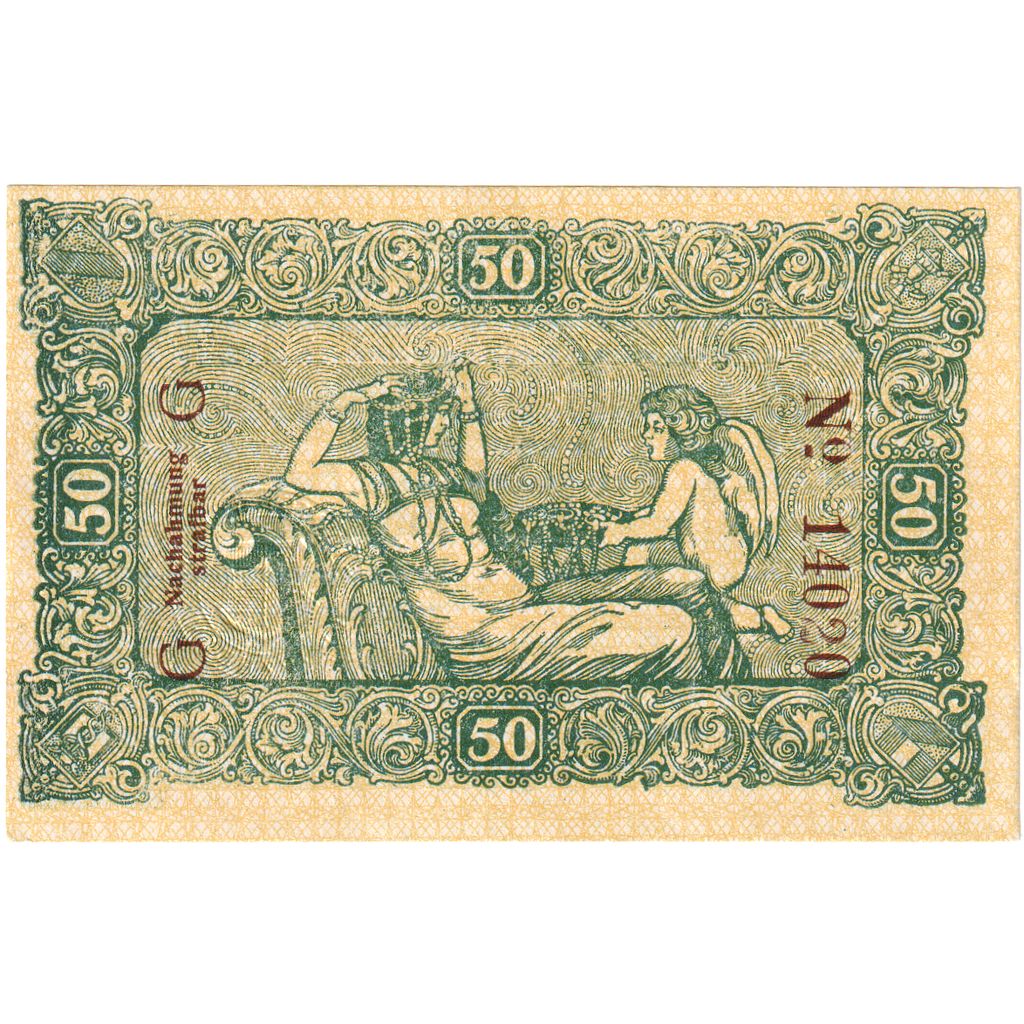 Alemania, Pforzheim Stadt, 50 Pfennig, 1920-07-01, EBC+