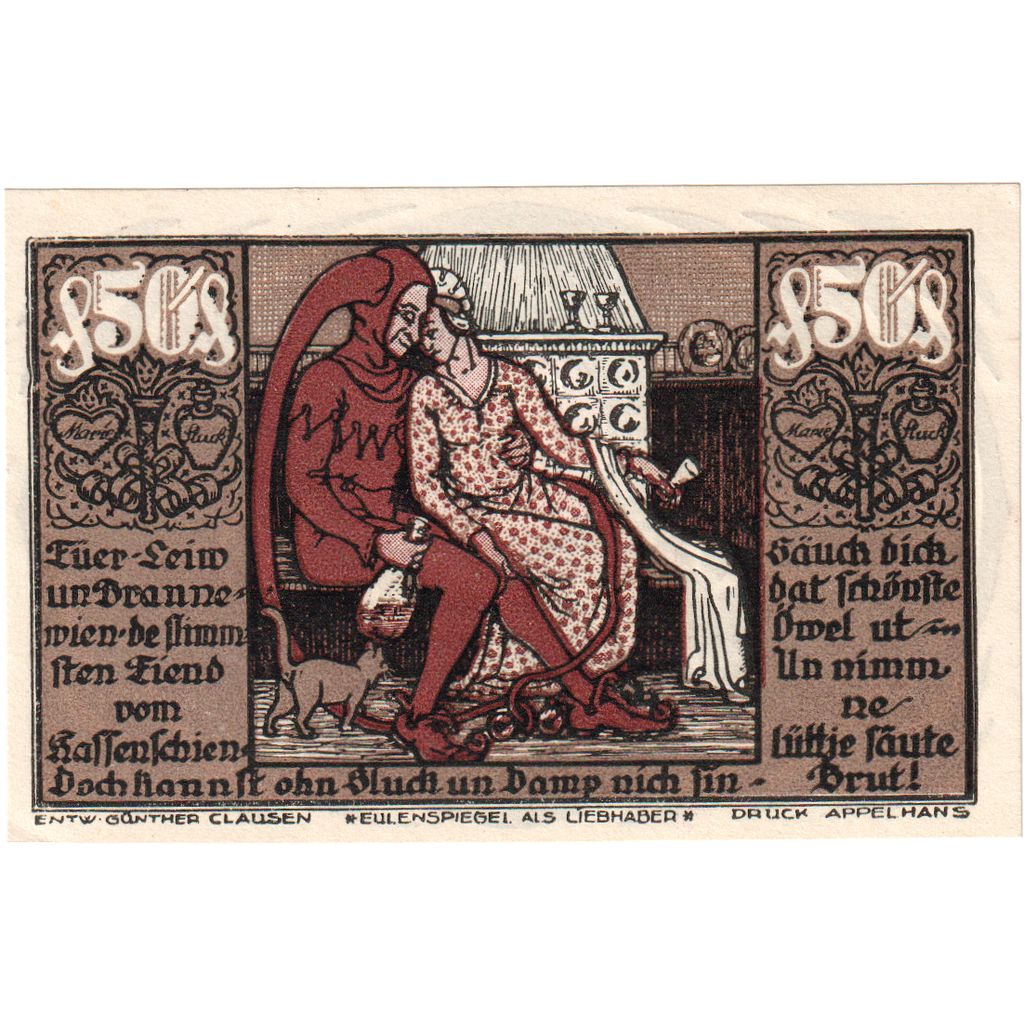 Alemania, Braunschweig Braunschweigische Staatsbank, 50 Pfennig, 1923-05-01