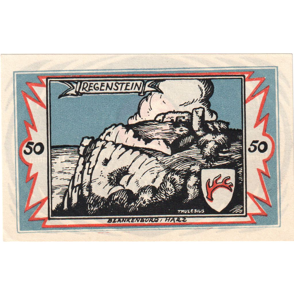 Alemania, Braunschweig Braunschweigische Staatsbank, 50 Pfennig, 1923-05-01