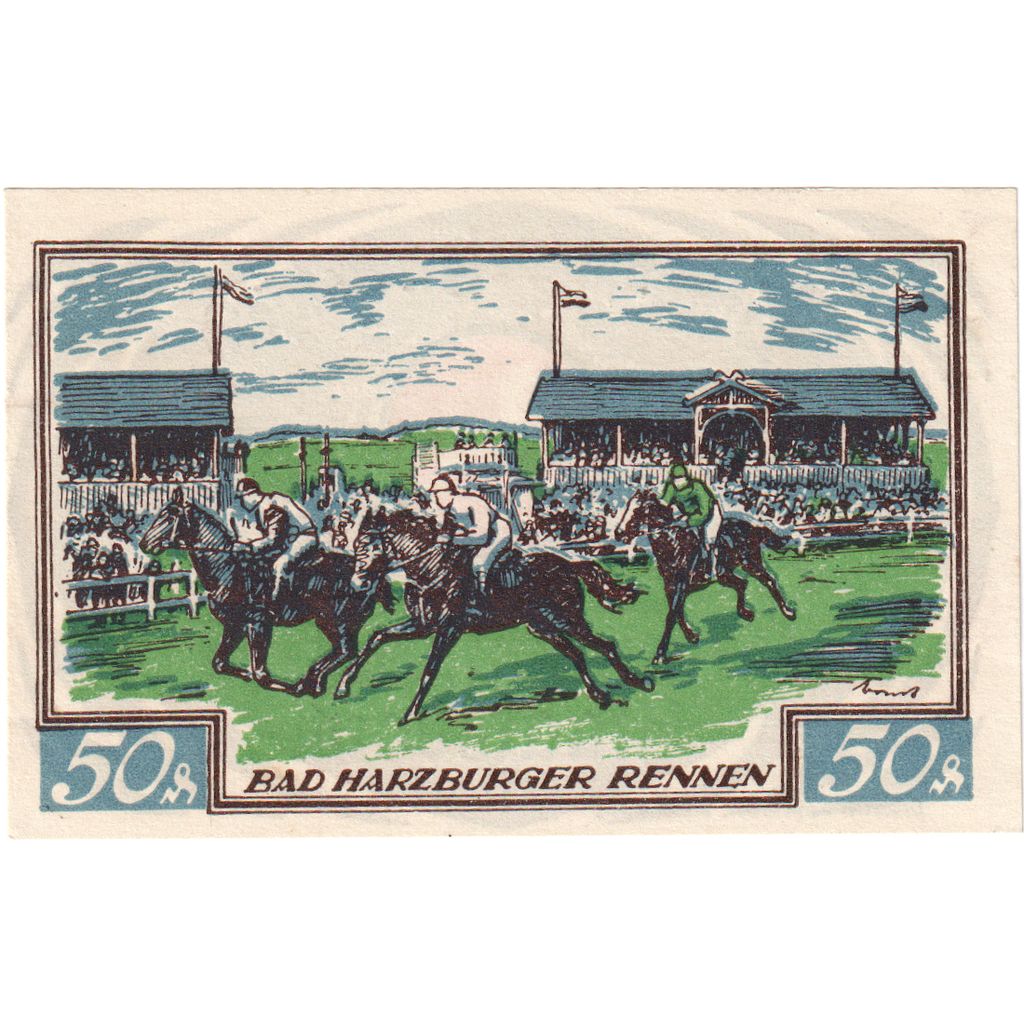 Alemania, Braunschweig Braunschweigische Staatsbank, 50 Pfennig, 1923-05-01