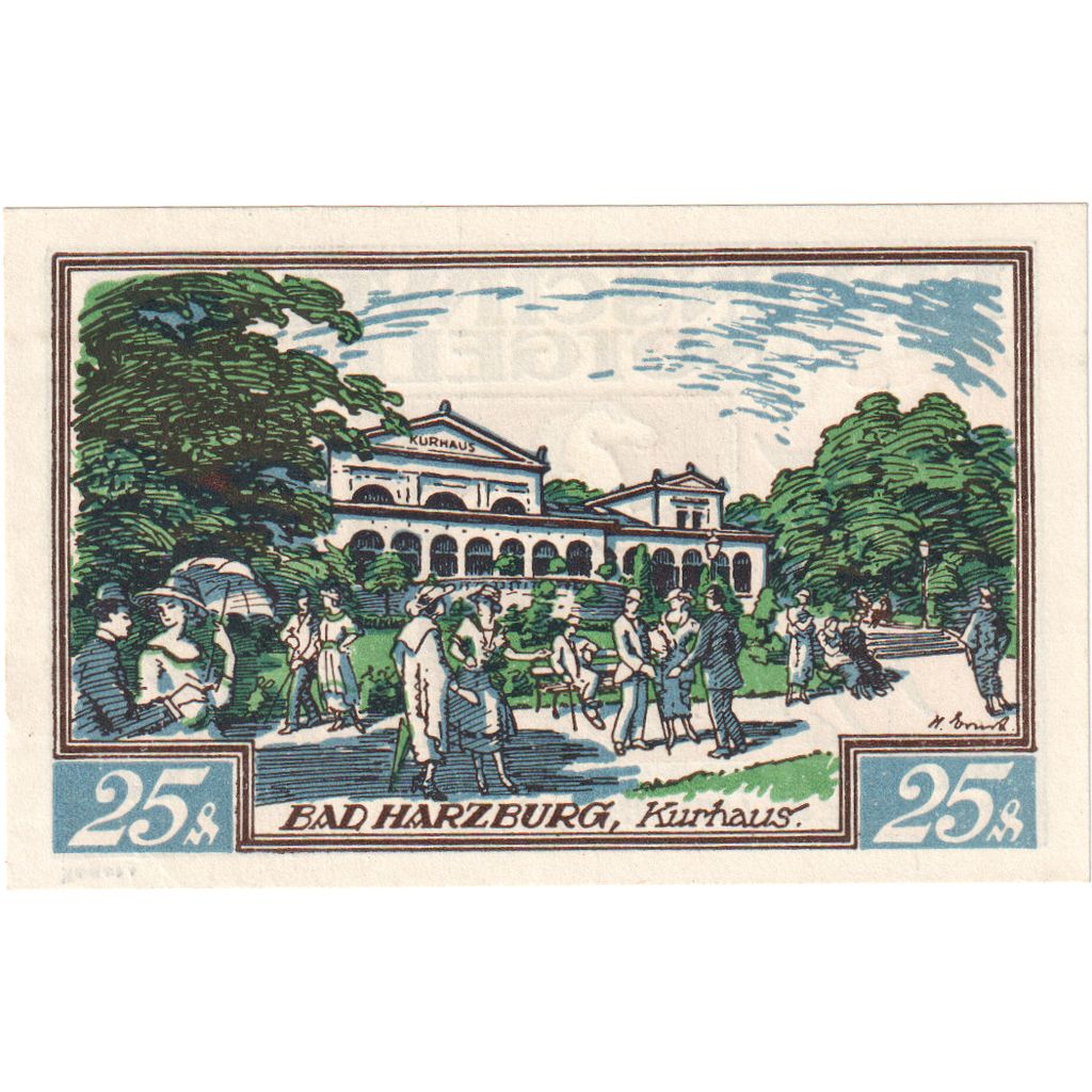 Deutschland, Braunschweiger, 25 Pfennig, 1923-05-01, VZ+