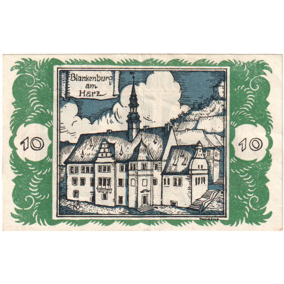 Allemagne, Braunschweig Braunschweigische Staatsbank, 10 Pfennig, 1923-05-01
