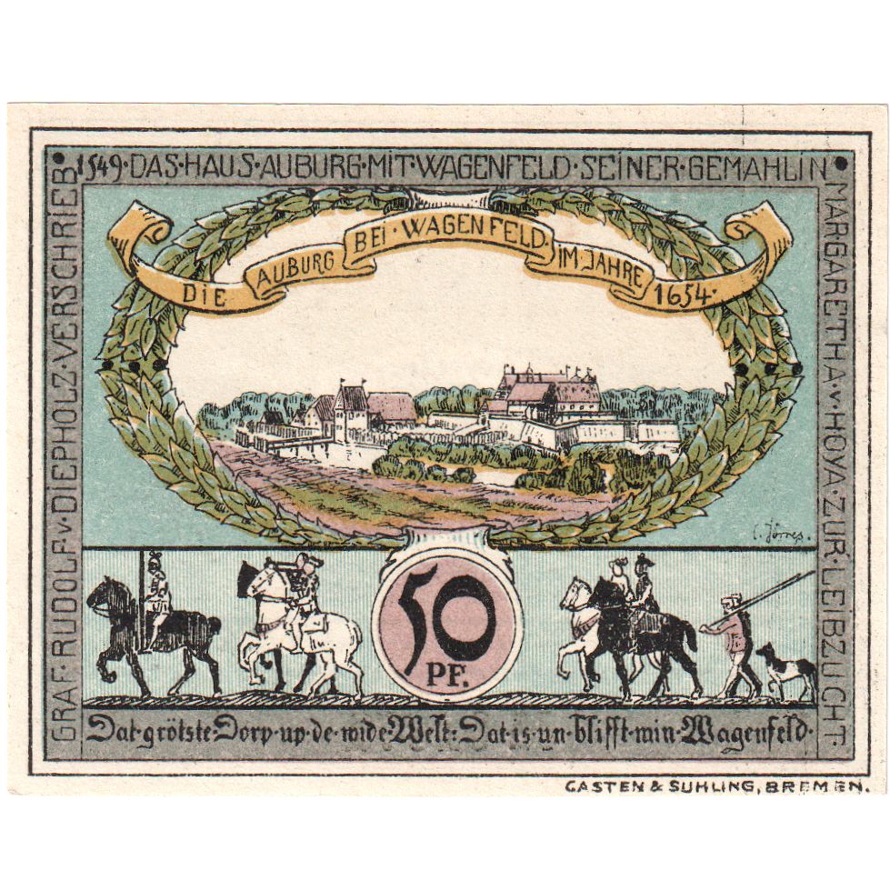 Deutschland, Diepholz, 50 Pfennig, 1921-08-15, 19900, VZ+