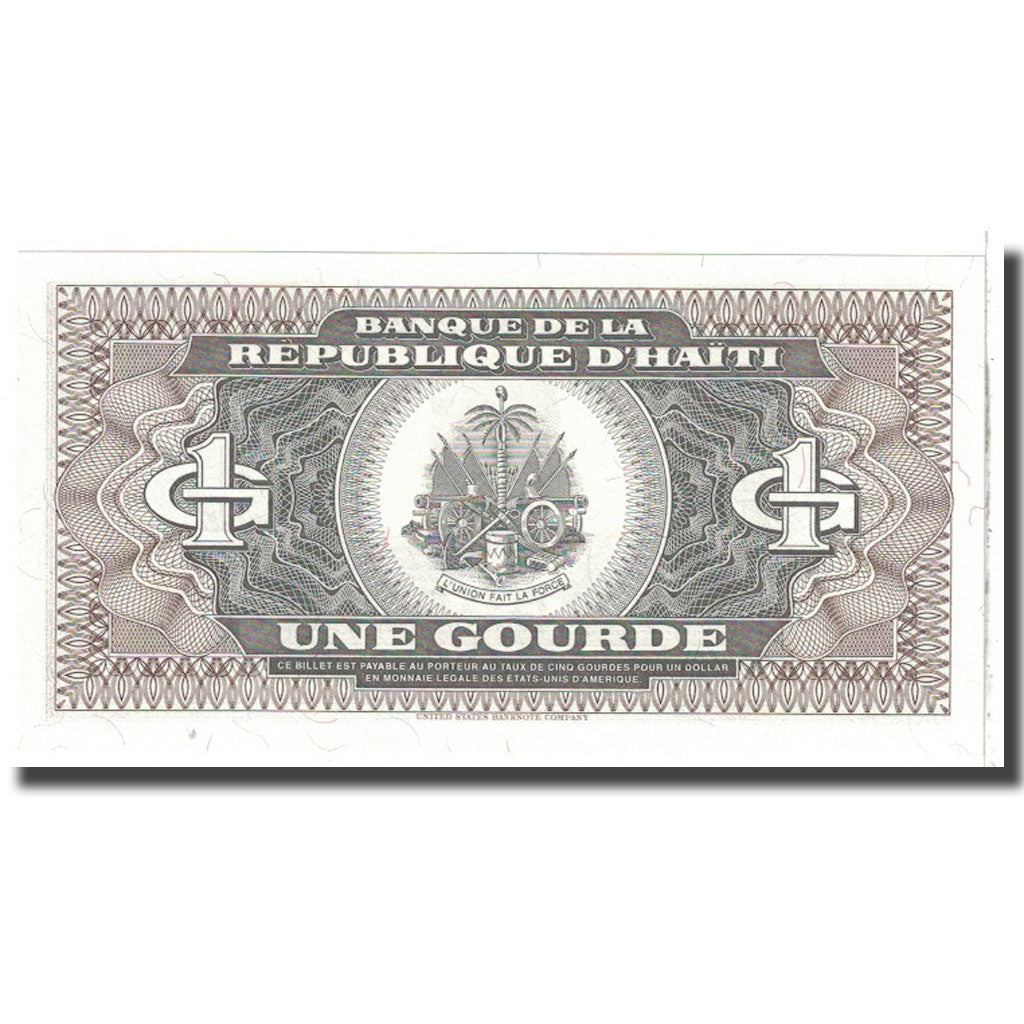 Geldschein, Haiti, 1 Gourde, 1989, KM:253a, UNZ