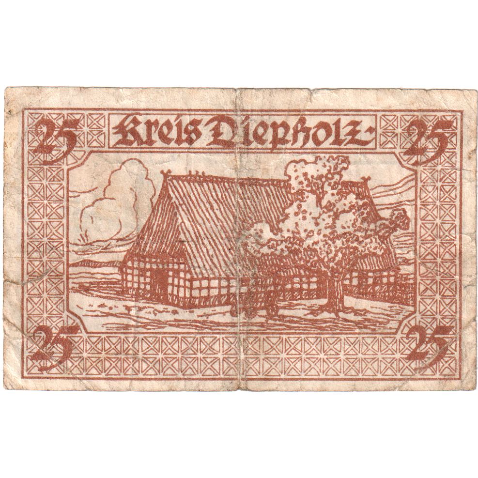 Alemania, Diepholz, 25 Pfennig, 1920-09-01, EBC
